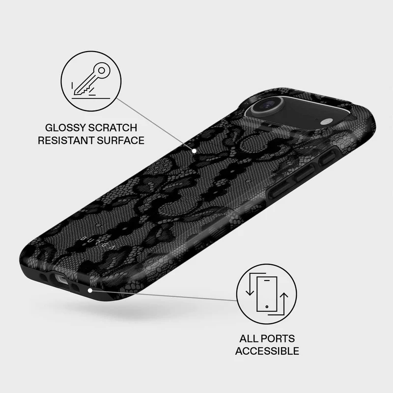 Burga Magnetic - Apple iPhone Air Tough MagSafe Suojakuori - 4141039