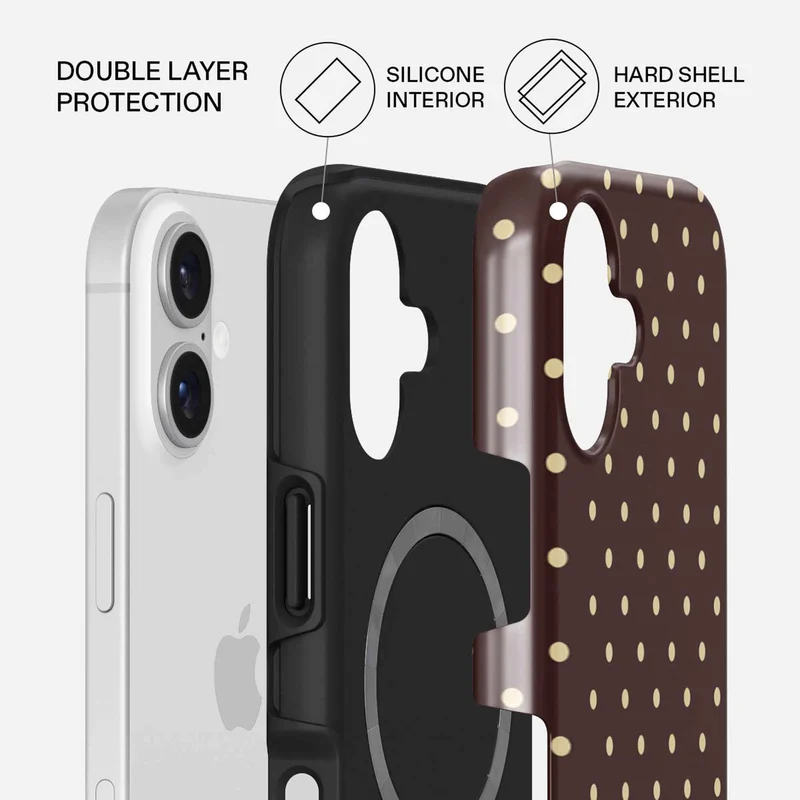 Burga Sorry Busy - Apple iPhone 17 Tough MagSafe Suojakuori - 4143307