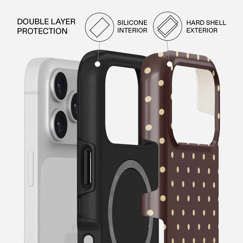 Burga Sorry Busy - Apple iPhone 17 Pro Tough MagSafe Suojakuori - 4143317