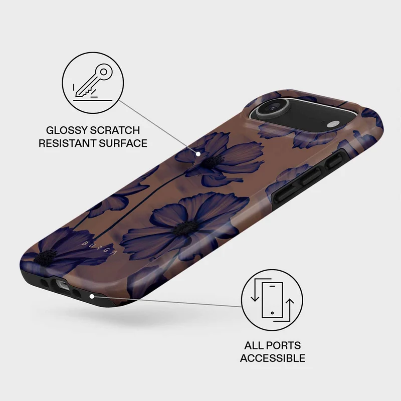 Burga Velvet Night - Apple iPhone Air Tough MagSafe Suojakuori - 4143445