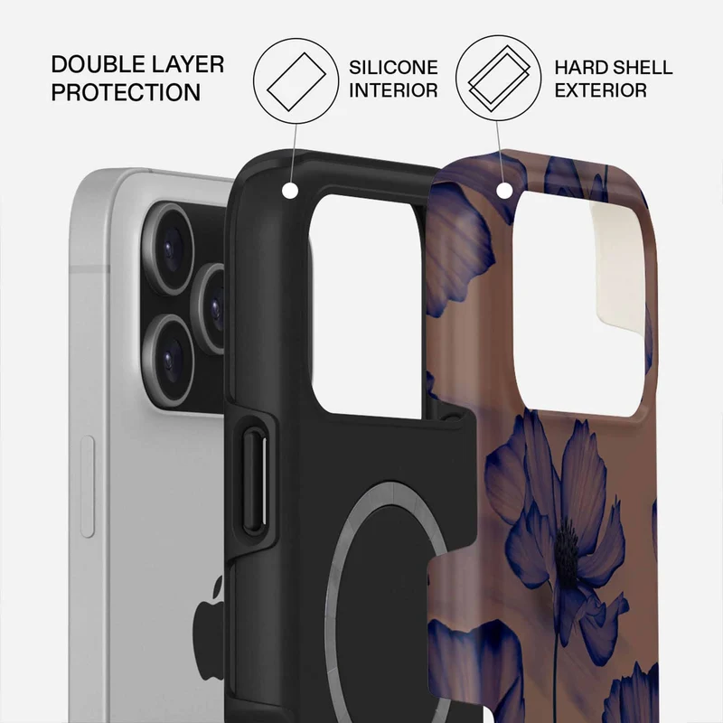 Burga Velvet Night - Apple iPhone 17 Pro Max Tough MagSafe Suojakuori - 4143455