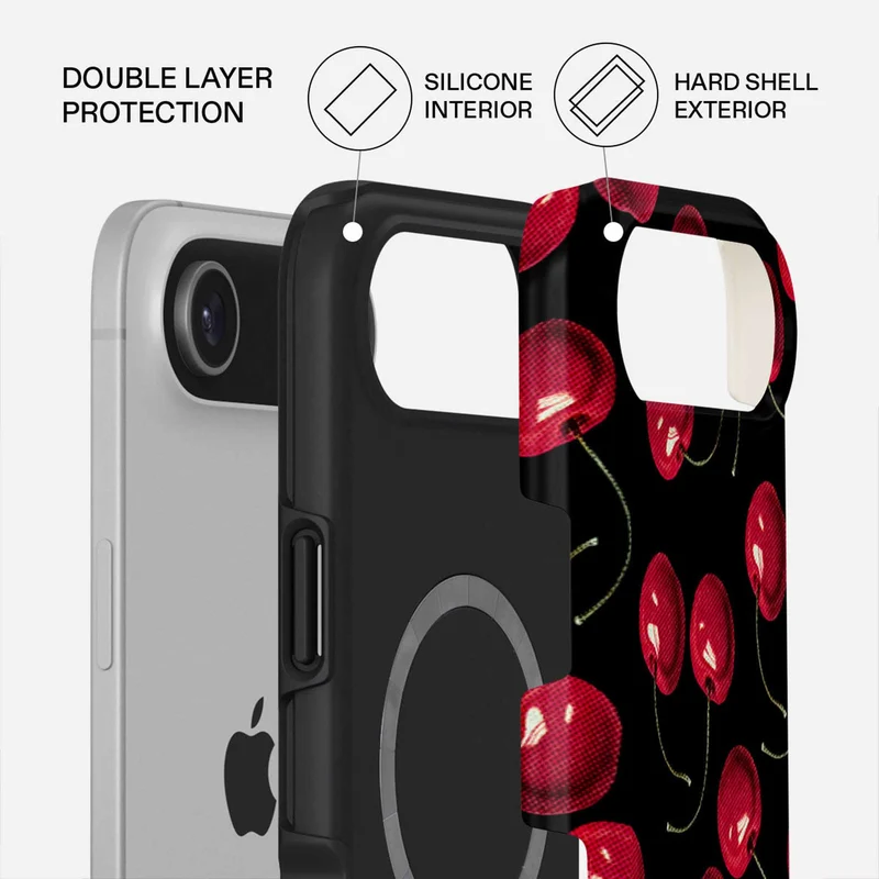 Burga Cherrybomb - Apple iPhone Air Tough MagSafe Suojakuori - 4143467