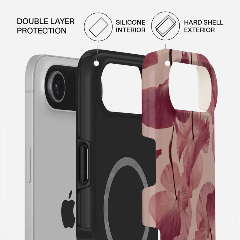 Burga Tender Kiss - Apple iPhone Air Tough MagSafe Suojakuori - 4144875