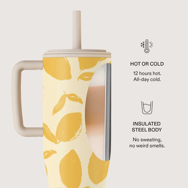 Burga Lemon Tart - Vuotamaton Termosmuki 1.2L - 4152825