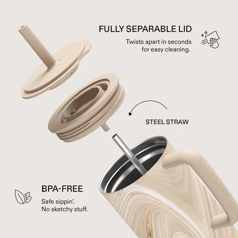 Burga Full Glam - Vuotamaton Termosmuki 1.2L - 4152872