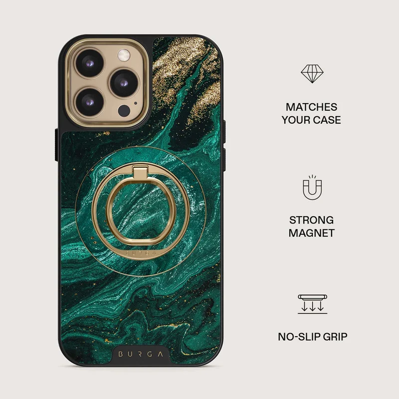 Burga Emerald Pool - Magneettinen Sormipidike Kulta - 4153359