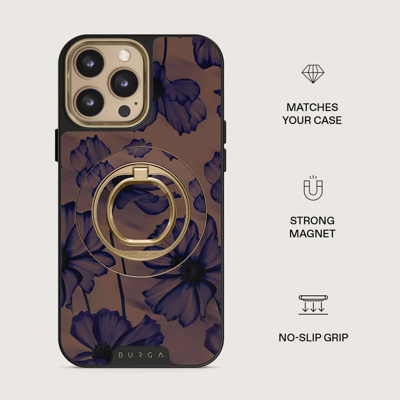 Burga Velvet Night - Magneettinen Sormipidike Kulta - 4153549