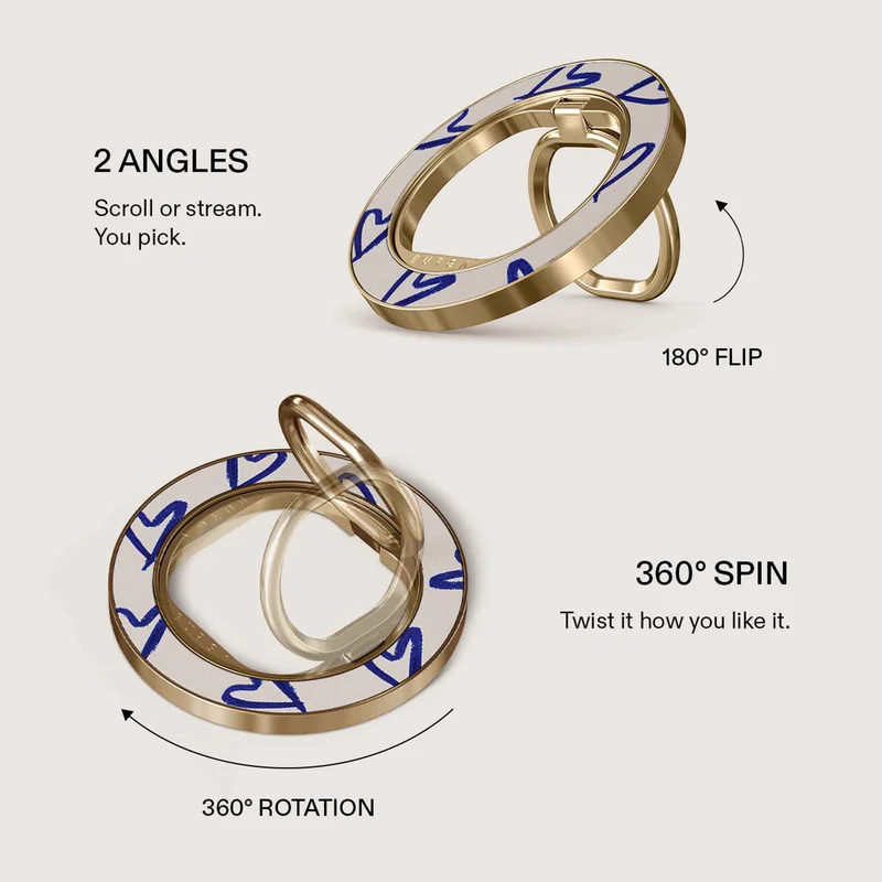 Burga Love Me Right - Magneettinen Sormipidike Kulta - 4153695