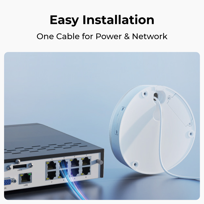 Reolink P324 RLC-520A Outdoor PoE IP-kamera valkoinen - 5398374