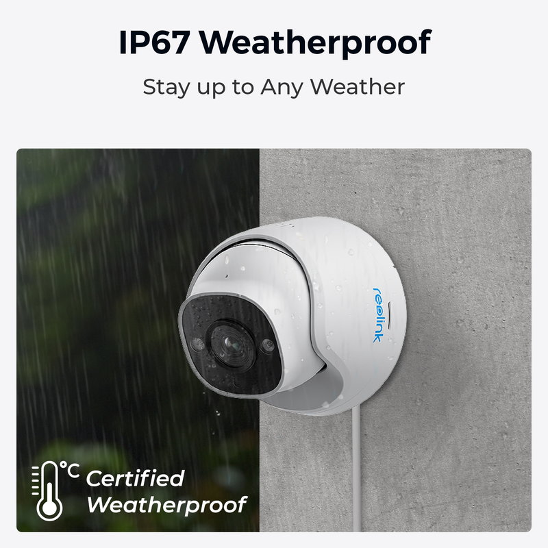 Reolink P324 RLC-520A Outdoor PoE IP-kamera valkoinen - 5398374