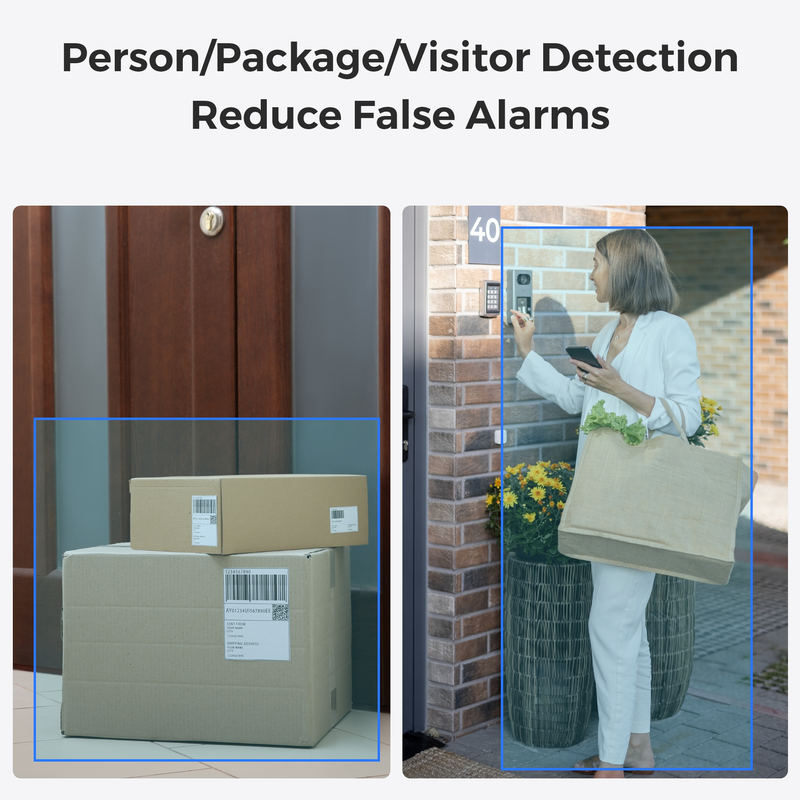 Reolink (D340W) Video-ovikello WiFi Smart 2K+ Musta - 5398412