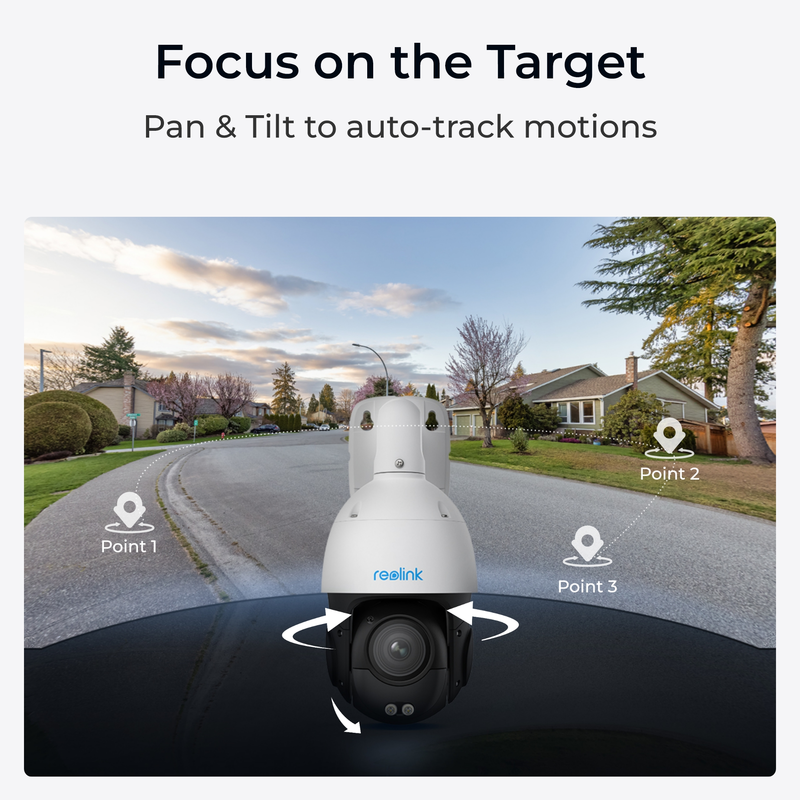 Reolink P850 (RLC-823S2) 4K PoE Cam 360° Valkoinen - 5398424