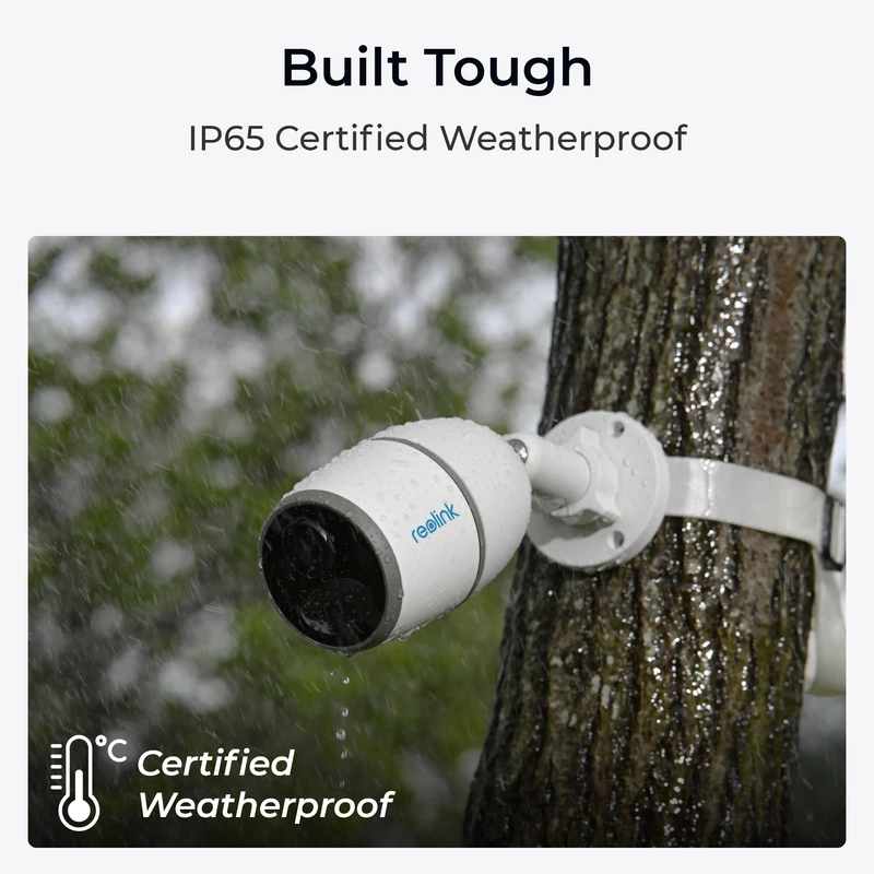 Reolink Go Plus (G330) ulkokäyttöön tarkoitettu akkukamera 4G LTE Valkoinen - 5398911