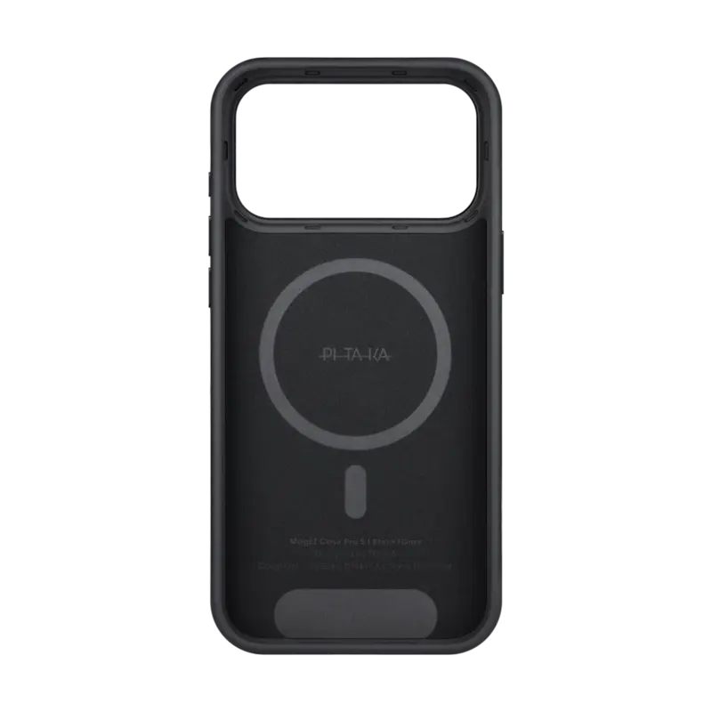 Pitaka Summa MagSafe Kotelo Apple iPhone 17 Pro Musta/Harmaa - 5436747