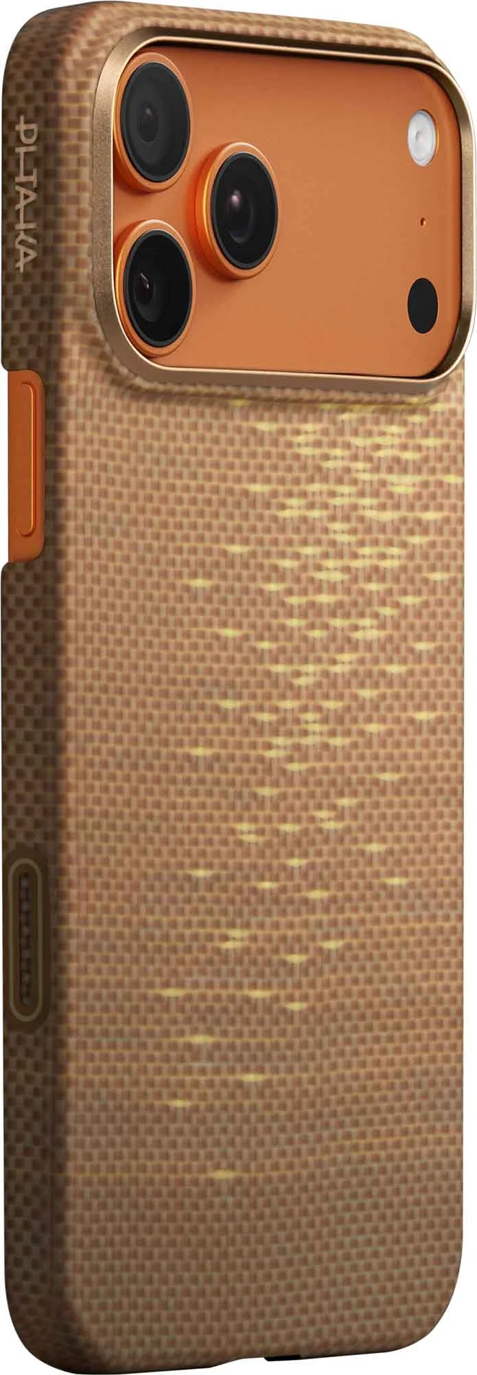 Pitaka Edge MagSafe Kotelo iPhone Air Golden Glint - 5436803