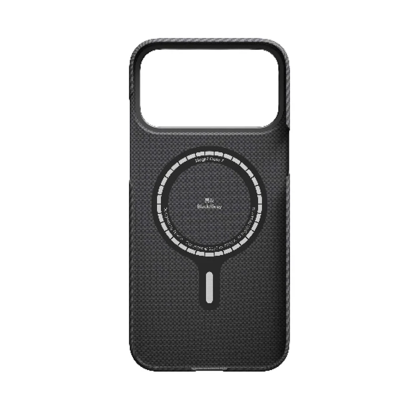 Pitaka Edge MagSafe Kotelo iPhone 17 Pro Max Musta/Harmaa - 5541814