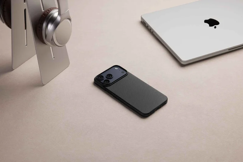 Pitaka Edge MagSafe Kotelo iPhone 17 Pro Max Musta/Harmaa - 5541814