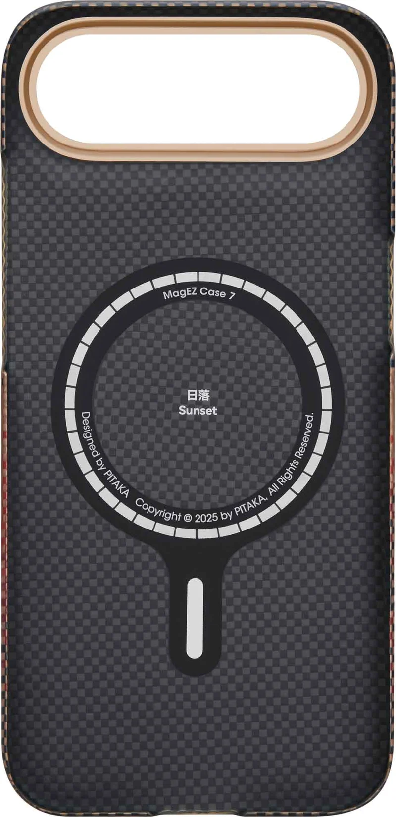 Pitaka Edge MagSafe Kotelo iPhone Air Sunset - 5541816