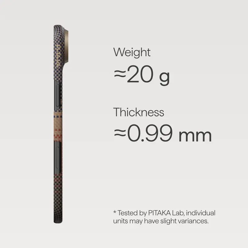 Pitaka Edge MagSafe Kotelo iPhone Air Sunset - 5541816