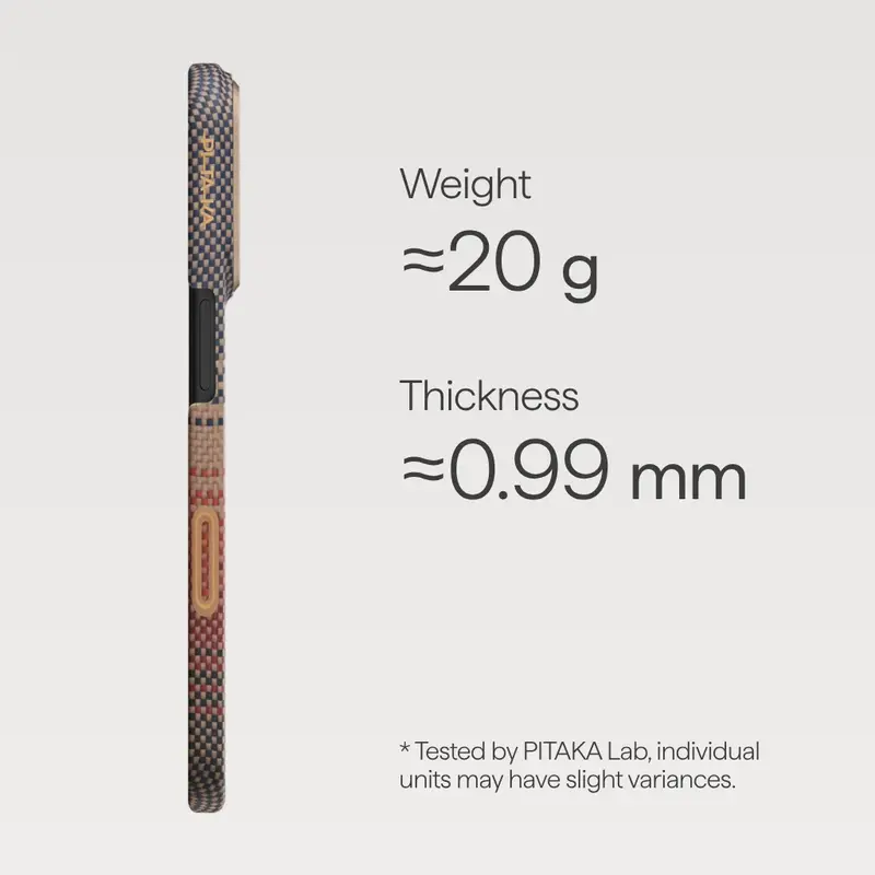 Pitaka Edge MagSafe Kotelo iPhone 17 Pro Sunset - 5541817