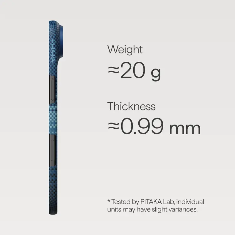 Pitaka Edge MagSafe Kotelo iPhone Air Moonrise - 5541820