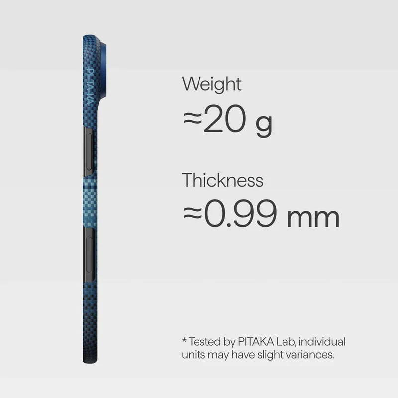 Pitaka Edge MagSafe Kotelo iPhone 17 Pro Max Moonrise - 5541822