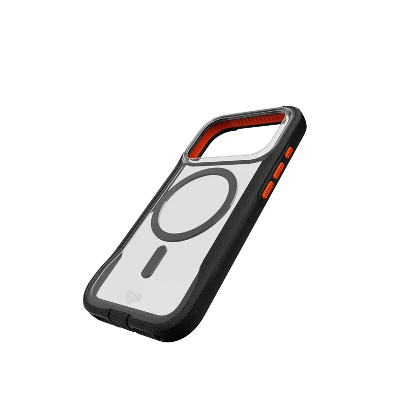 Tech21 Evo Pro MagSafe käsinauhalla Apple iPhone 17 Pro Kirkas/Musta - 5960733