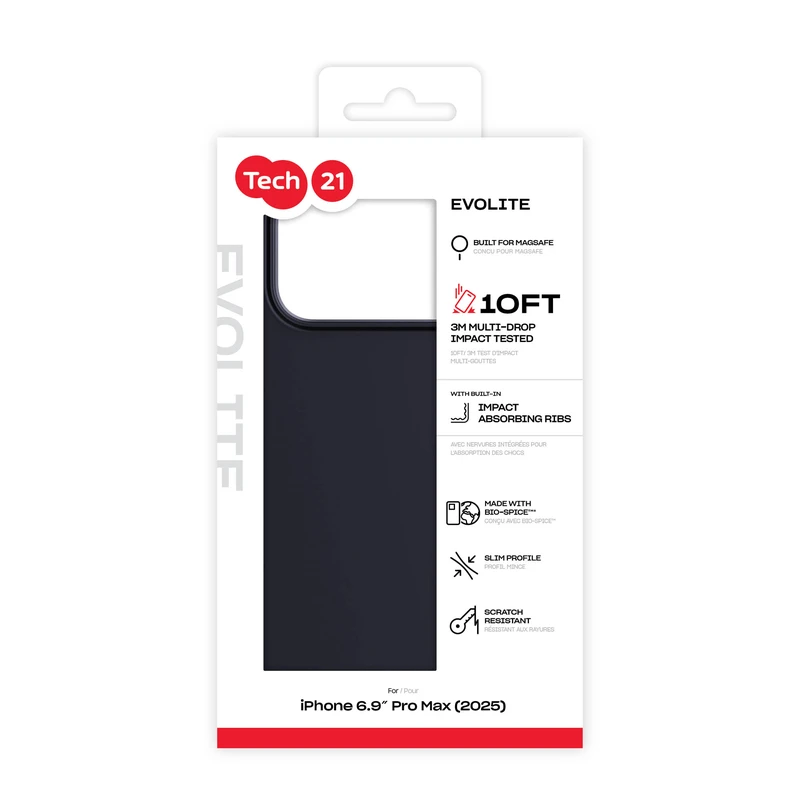 Tech21 Evo Lite MagSafe Apple iPhone 17 Pro Max Musta - 5960742