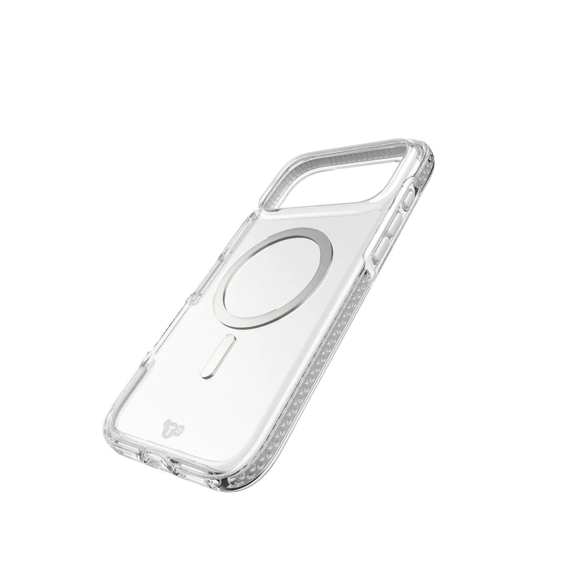 Tech21 Evo Crystal MagSafe Apple iPhone 17 Pro Max Kirkas/Hopea - 5960843
