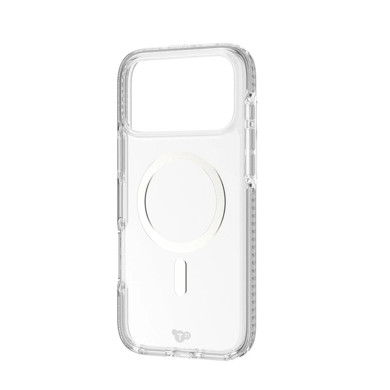Tech21 Evo Crystal MagSafe Apple iPhone 17 Pro Max Kirkas/Hopea - 5960843