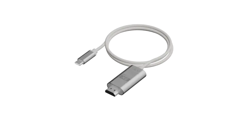 Linq USB-C / HDMI 8K/60Hz -sovitinkaapeli 2m Musta - 7462280