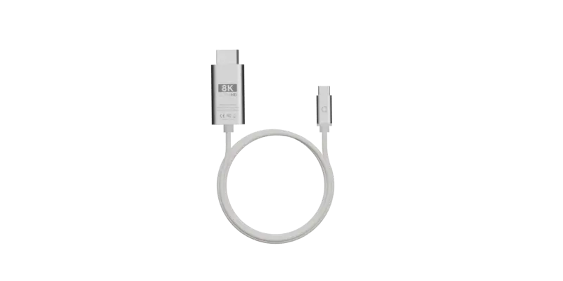 Linq USB-C/Displayport 8K/60Hz kaapeli 2m Musta - 7462281