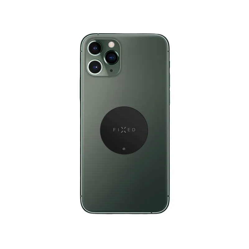 FIXED Icon Metal puhelimen kiinnityslevyt 3M SET Musta - 8010815