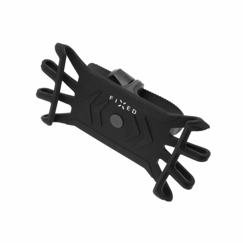 FIXED Bikee Silikoninen älypuhelimen pyöräteline Musta - 8011203