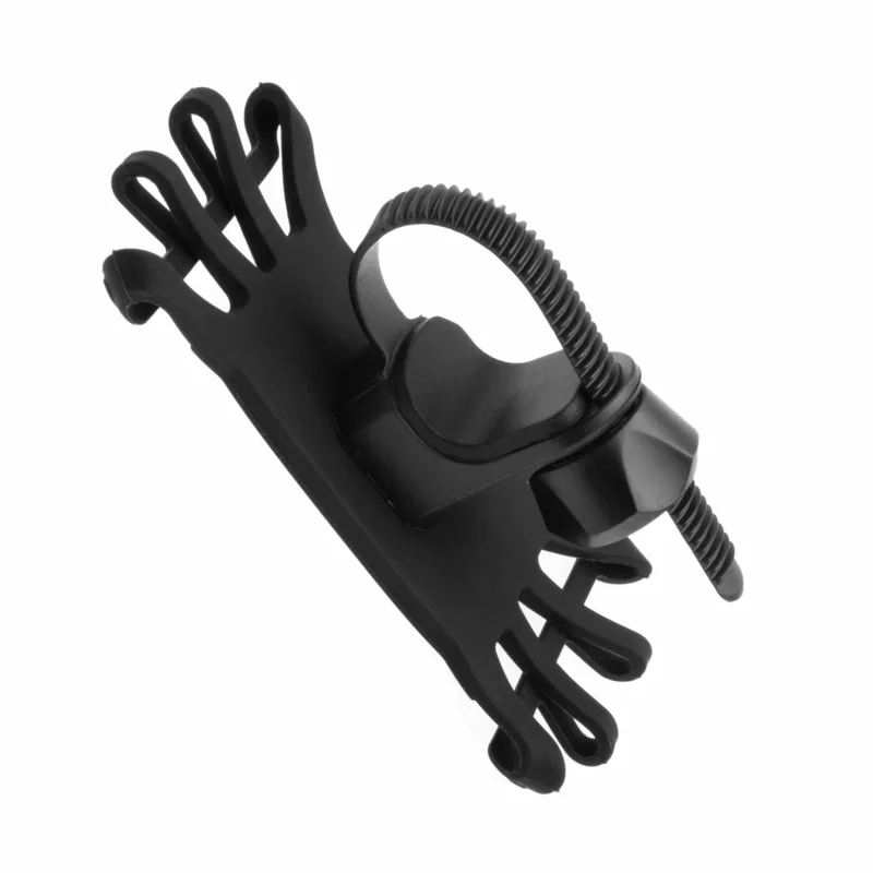 FIXED Bikee Silikoninen älypuhelimen pyöräteline Musta - 8011203