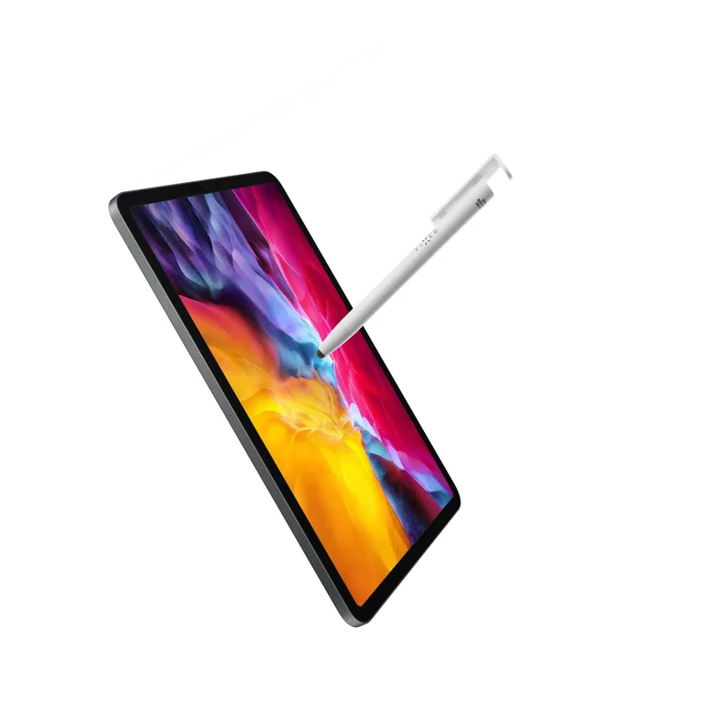 FIXED 3in1 Stylus Pen kynä-telinetoiminnolla Valkoinen - 8012926