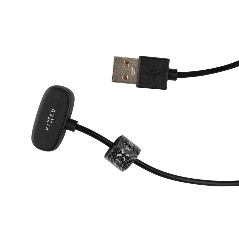 FIXED USB-A-latauskaapeli Amazfit älykellolle Musta - 8014209