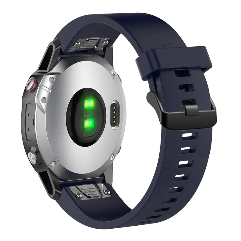 FIXED Silikoniranneke Garmin QuickFit 20 mm Sininen - 8014966