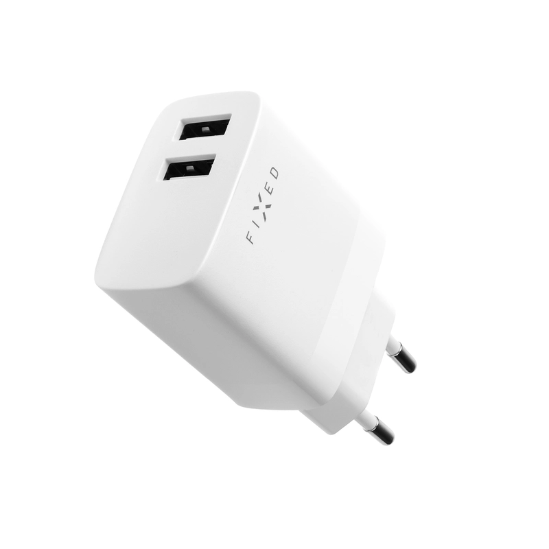 FIXED Kotilaturi 2xUSB-A 17W Valkoinen - 8014994