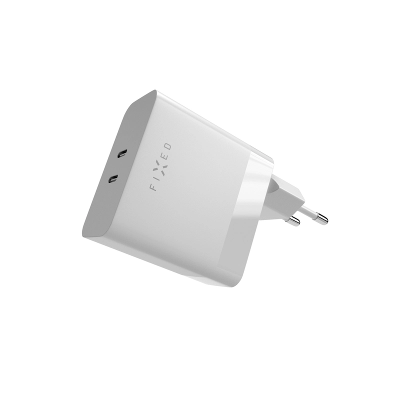 FIXED Supernopea Kotilaturi 65W 2xUSB-C PD 3.0 Valkoinen - 8015001