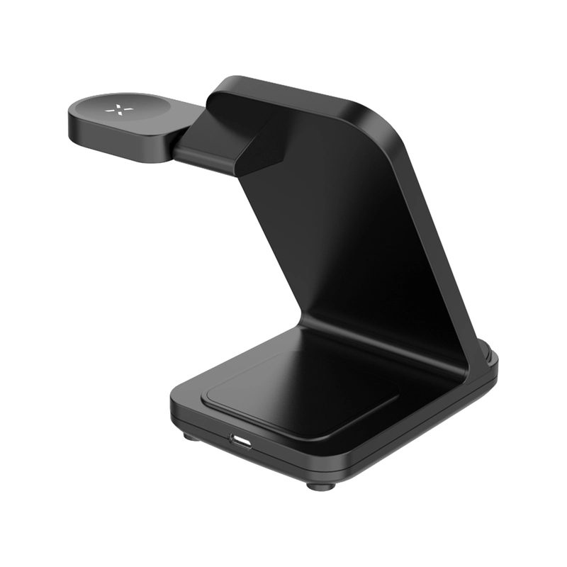 FIXED 3in1 Langaton Latausasema Samsung laitteille Musta - 8015422