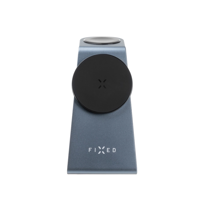 FIXED 3in1 ALU Langaton MagSafe Latausasema Musta - 8015423