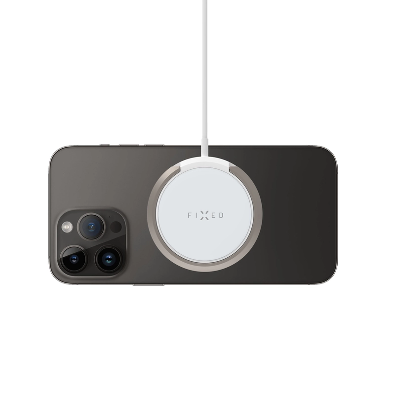 FIXED MagPad 15W Langaton laturi/telinetoiminto Valk. - 8015726