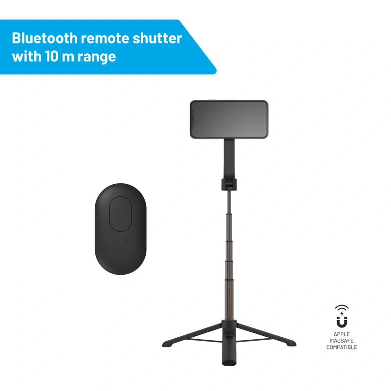 FIXED MagSnap Teleskooppinen Selfietikku/Tripod jalusta - 8015765