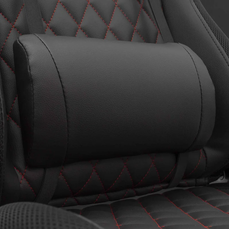 White Shark THUNDERBOLT RGB Valaistus Pelituoli 120kg Musta/Punainen - 2053951