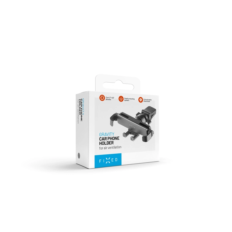 FIXED Gravity 2 Puhelinteline ilmanvaihtoritilään Musta - 8016042