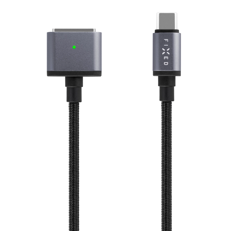 FIXED MacBook MagSafe 3 140W USB-C kaapeli 2m Musta - 8016104