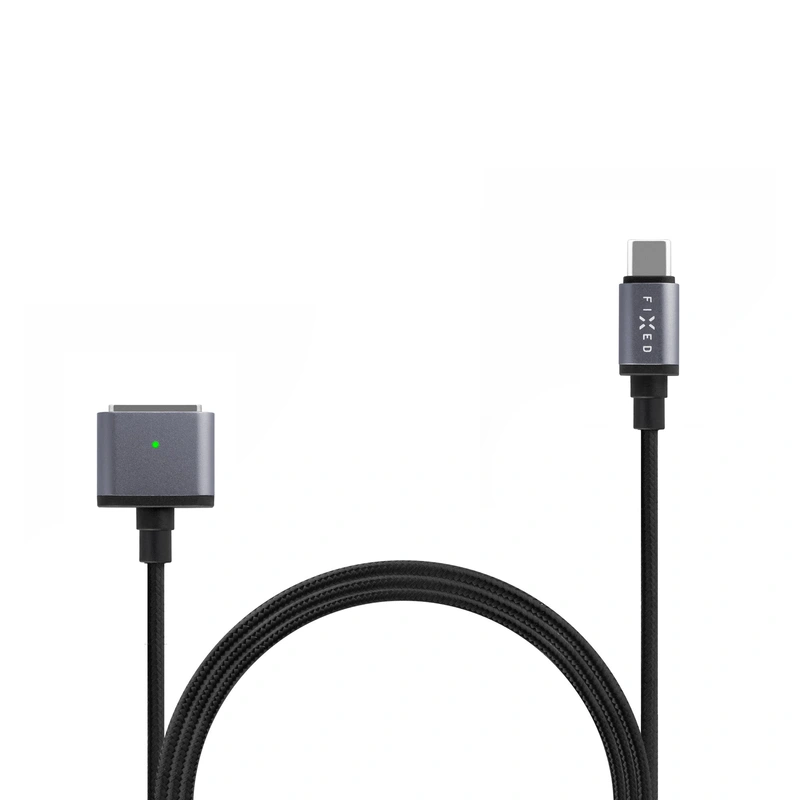 FIXED MacBook MagSafe 3 140W USB-C kaapeli 2m Musta - 8016104