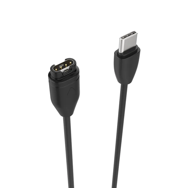 FIXED USB-C-latauskaapeli Garmin älykellolle 1m Musta - 8016121