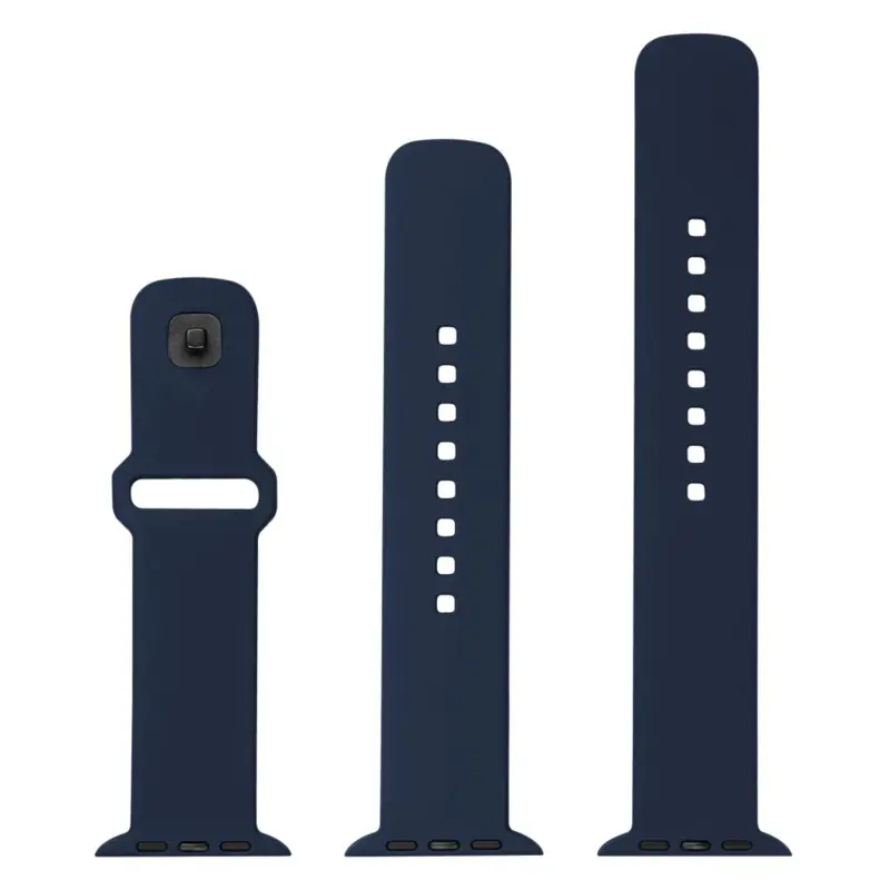 FIXED Silikoniranneke Apple Watch 42/44/45mm Sininen - 8016133